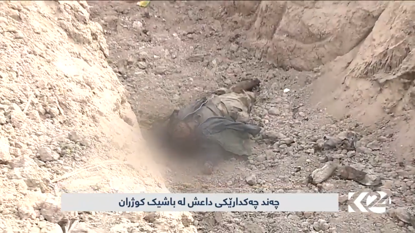 Another IS extremist killed by Peshmerga forces while trying to escape Bashiq towards Mosul